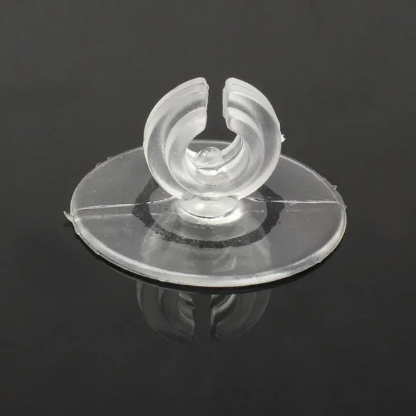 10-100pc Aquarium Suction Cup Holder Fish Tank Sucker for 4/6mm Air Line Pipe Tube Wire Holder
