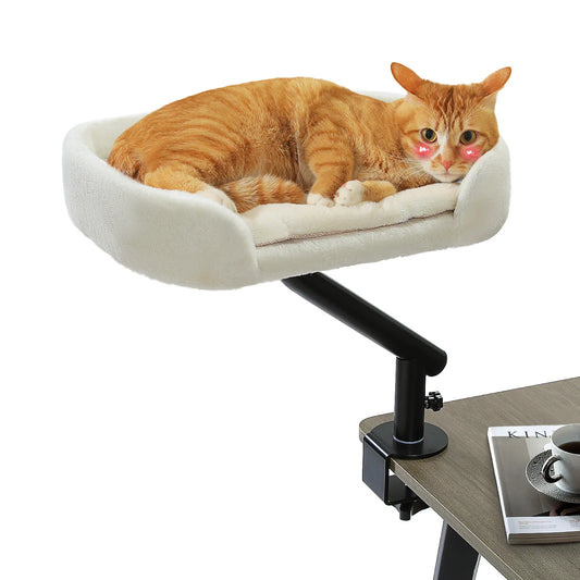 360° Rotatable Cat Bed Stand for Indoor Cats,