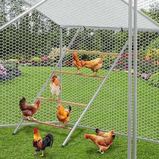 Chicken Perch for Coop with Ladder Design,
