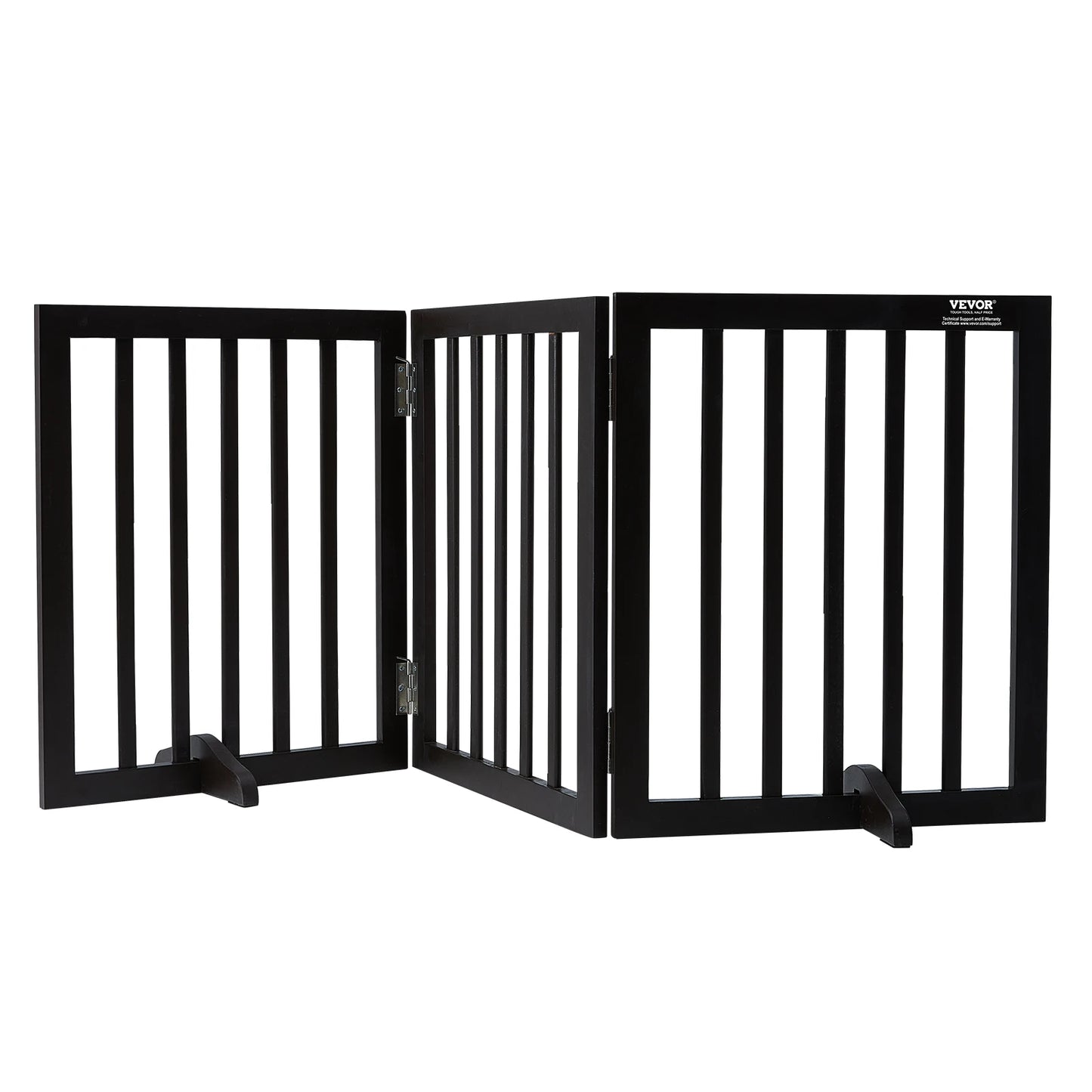 Freestanding Pet Gate Expandable Dog Barrier