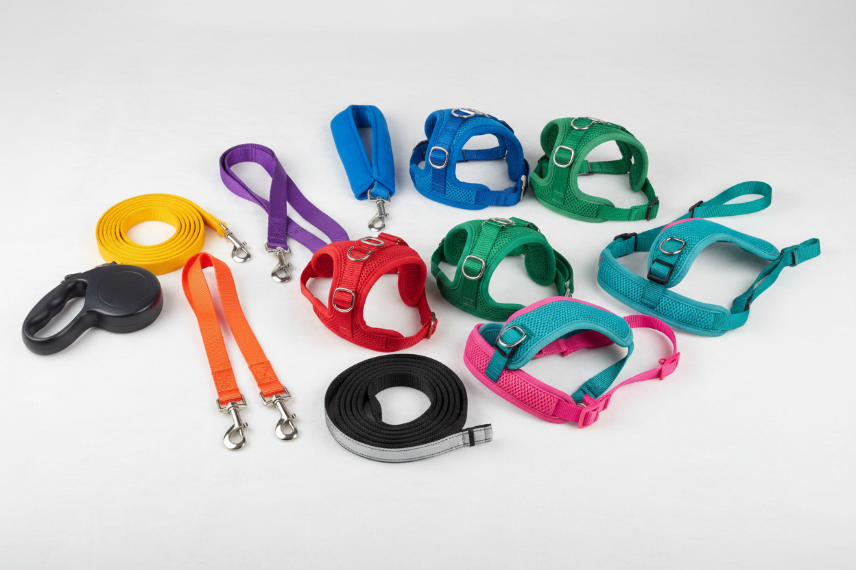Leashes and harnesses