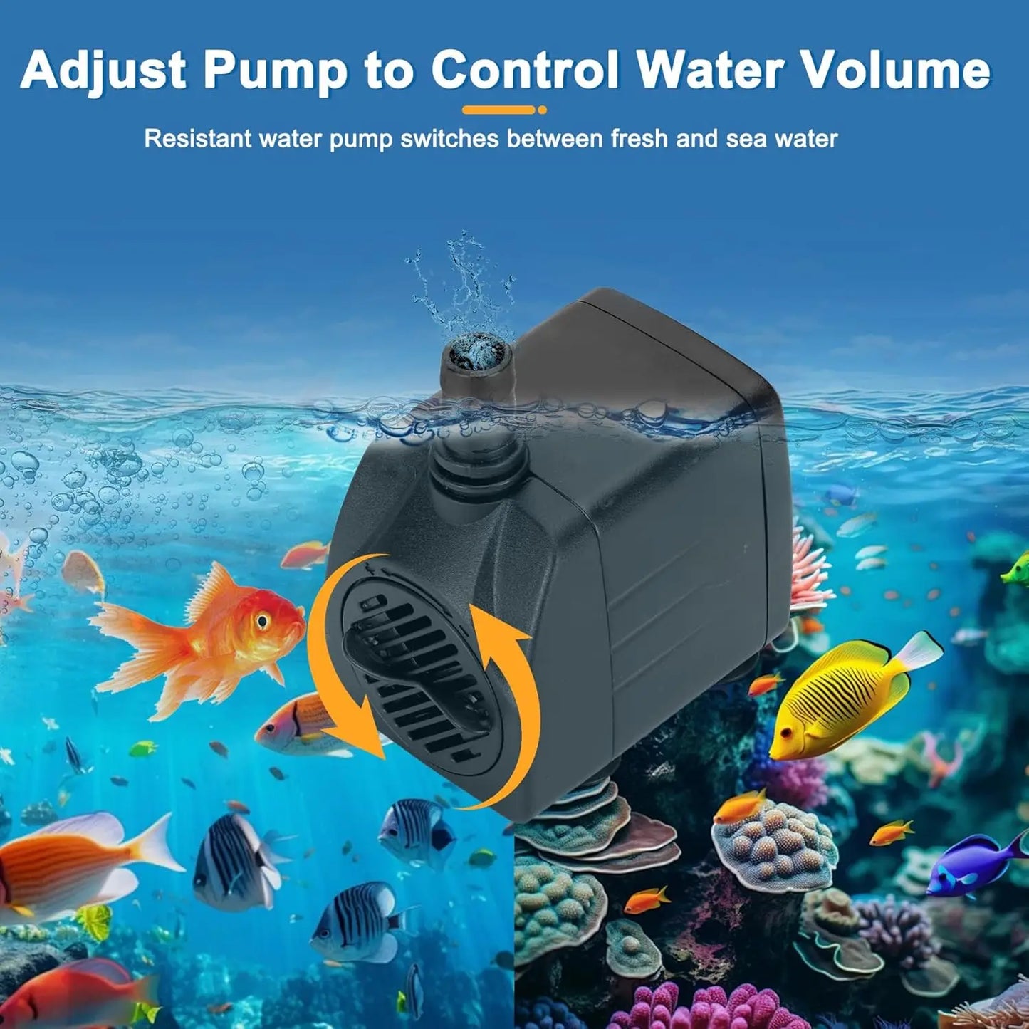 Aquarium Chiller Hydroponic Water Chiller 1/3HP Axolotl Cooler with Remote Control Pump