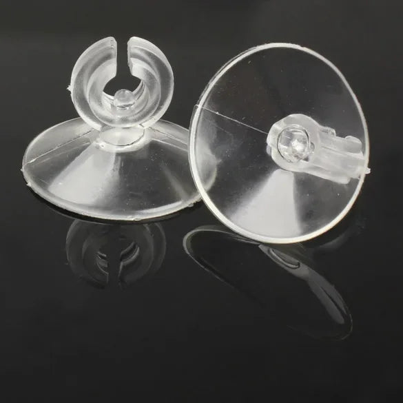 10-100pc Aquarium Suction Cup Holder Fish Tank Sucker for 4/6mm Air Line Pipe Tube Wire Holder