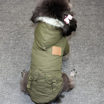 Winter Warm Puppy Jacket,