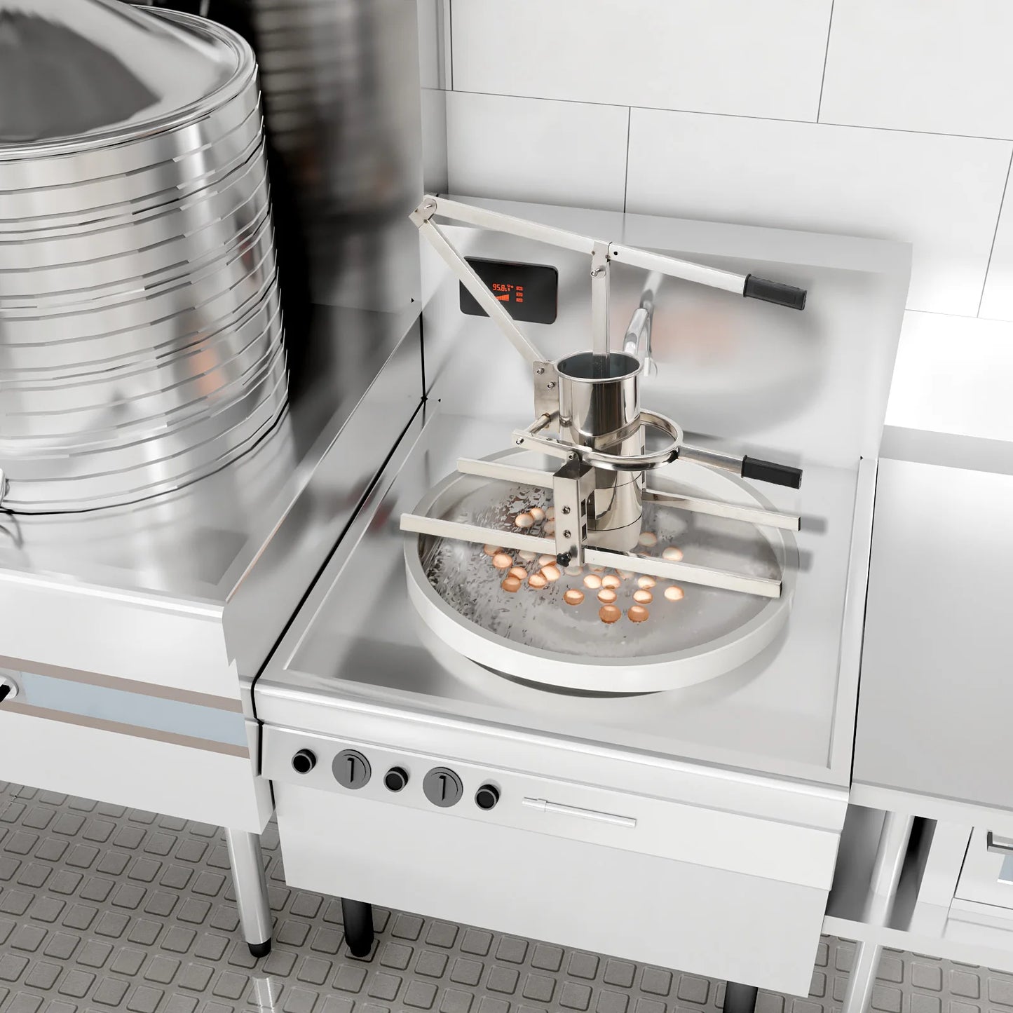 Manual Meatball Making Machine