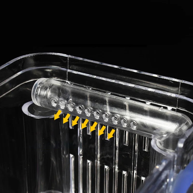 Fish Breeding Isolation Box Double Guppies Hatching Incubator