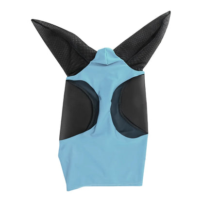 Mesh Fly Mask Hood Breathable Horse Face Mask Ear Protection Meshed Horse Ear Cover Anti-Worms