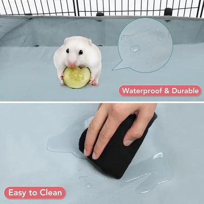 48 x 24 x 16 Pet Playpen with Waterproof Mat,