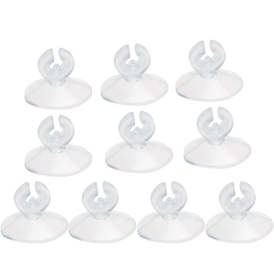 10-100pc Aquarium Suction Cup Holder Fish Tank Sucker for 4/6mm Air Line Pipe Tube Wire Holder