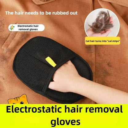 Pet Grooming equipment Gloves Deshedding Glove pet hair remover glove for Dog Cat Rabbit Accessories with Long/Short/Curly Hair