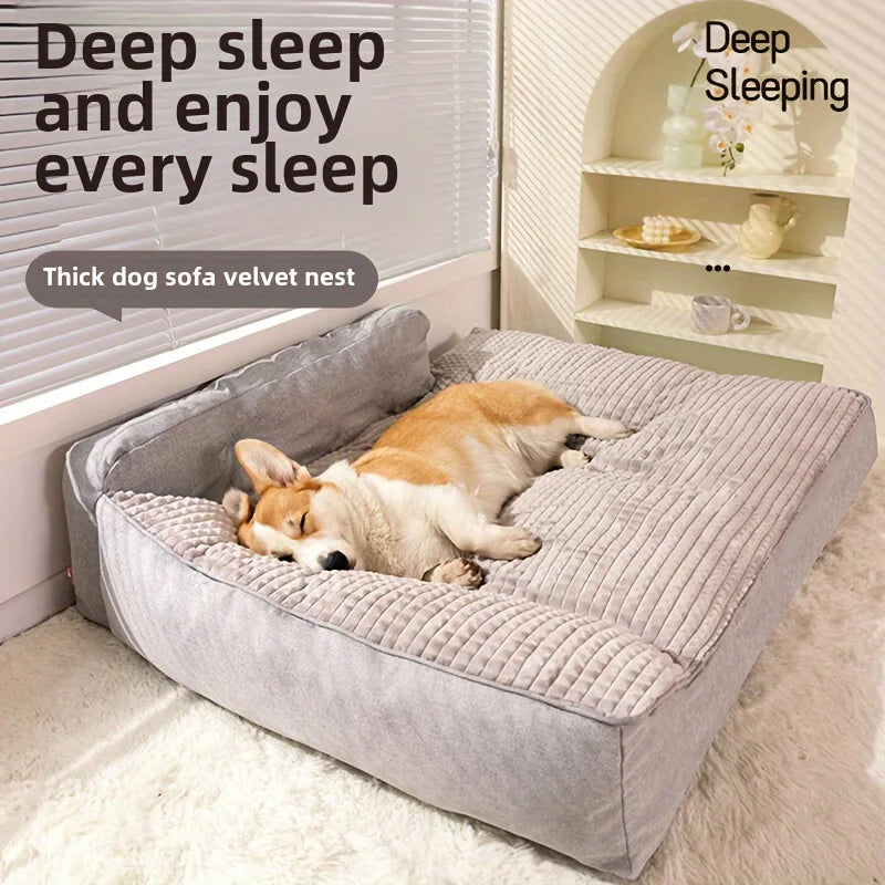 Cat Dog Bed Non-Slip Winter Warm