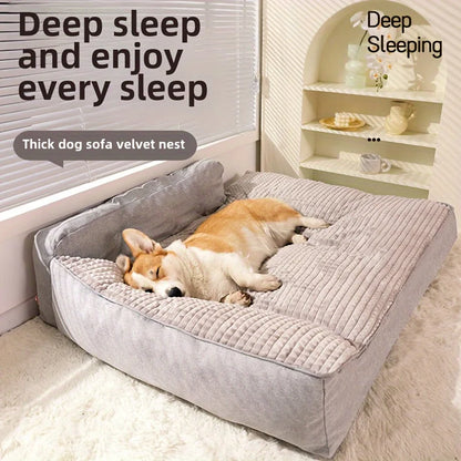 Cat Dog Bed Non-Slip Winter Warm