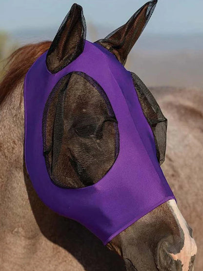 Anti Fly Stretchy Knitted Mesh Mask Breathable