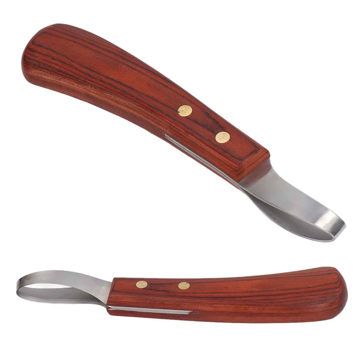 Stainless Steel Blade Wood Handle Multipurpose Cattle Horse Hoof Cutter