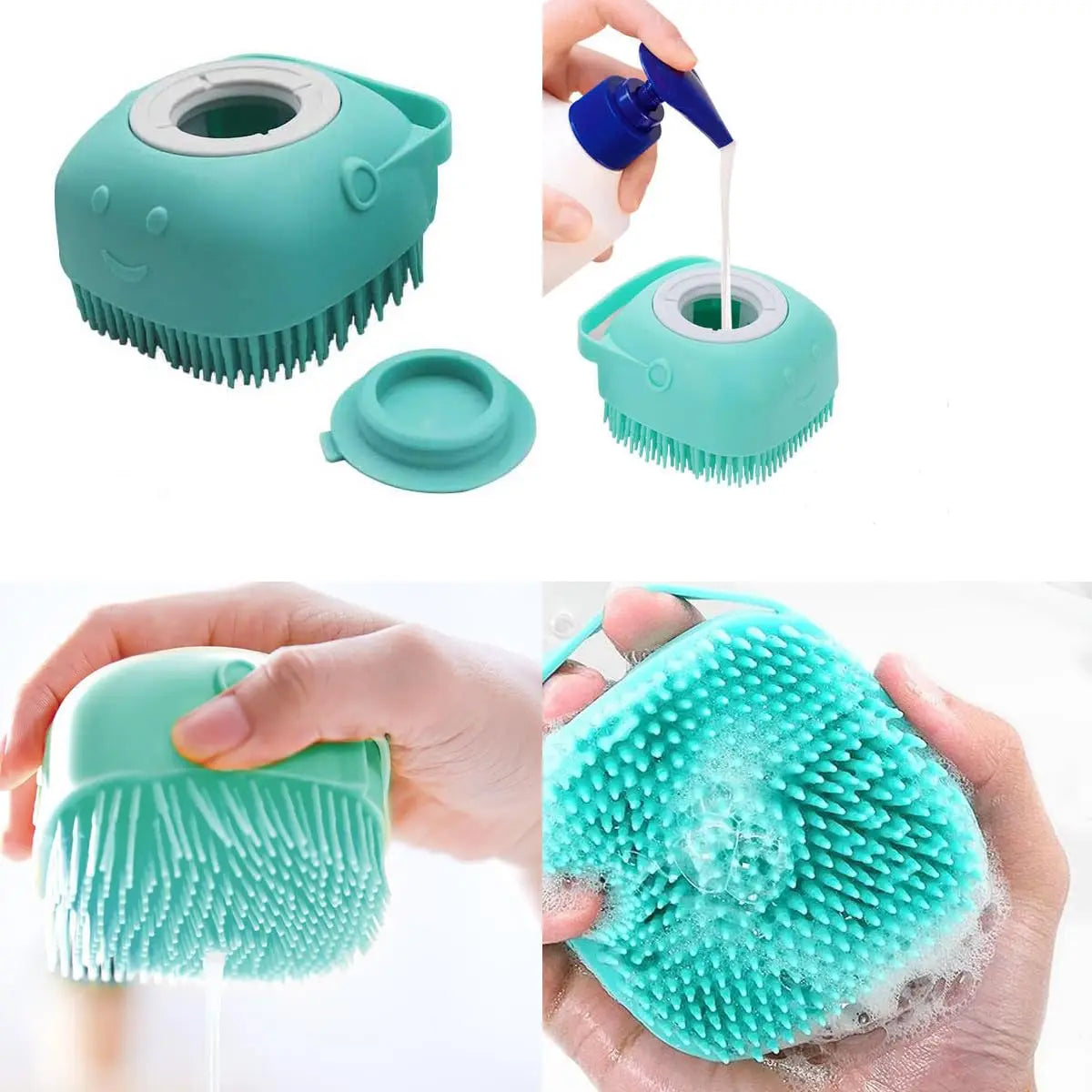 10PCS Pet Grooming Kit: Self-Cleaning Brush, Massage Glove, Nail Clipper & Flea Comb for Cats & Dogs