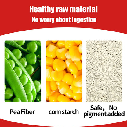 33lbs Sumlov Tofu Cat Litter, Natural Botanical, Dust-Free, Flushable