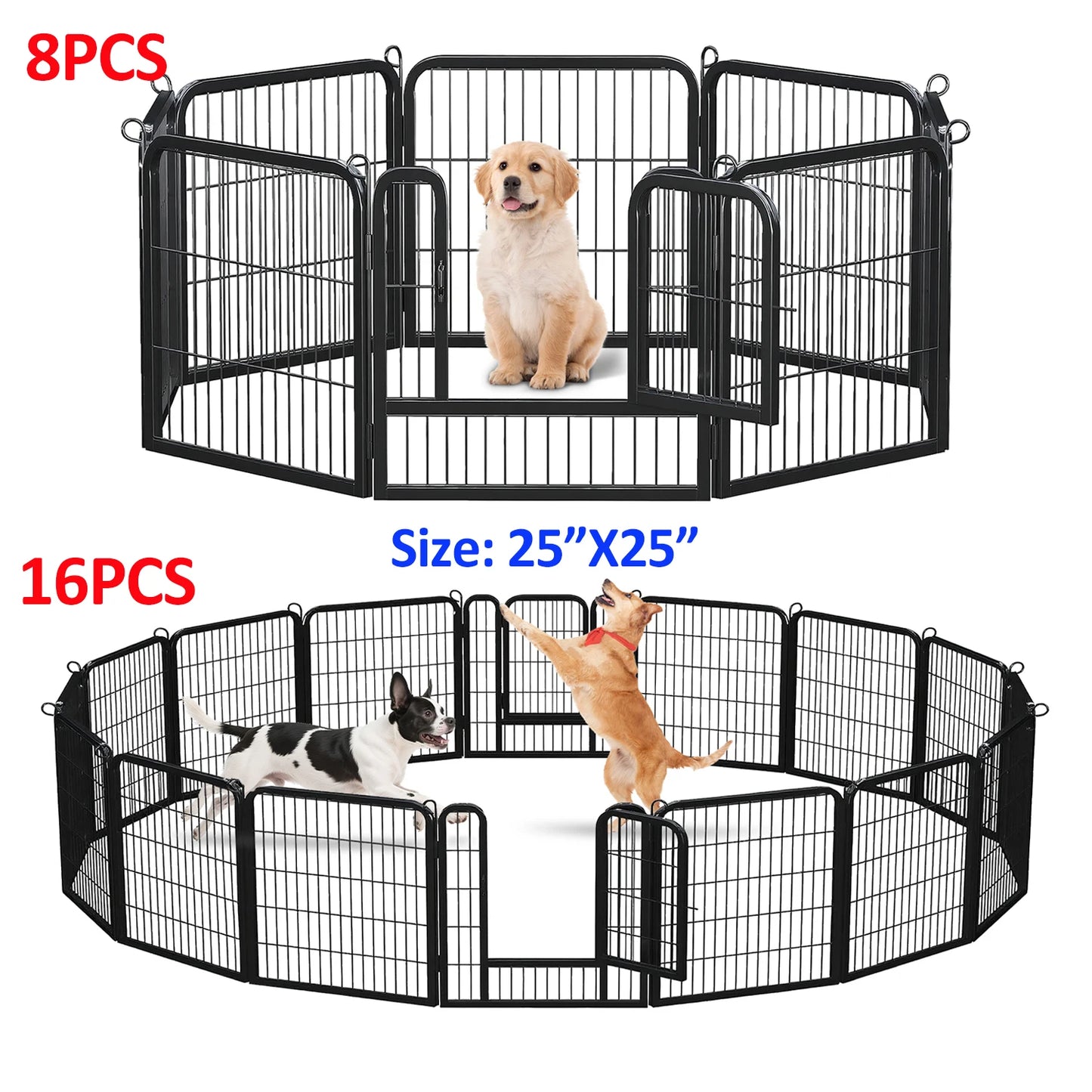 Playpen with Door, Outdoor/Indoor Foldable