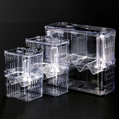 Fish Breeding Isolation Box Double Guppies Hatching Incubator