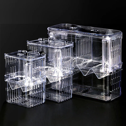 Fish Breeding Isolation Box Double Guppies Hatching Incubator