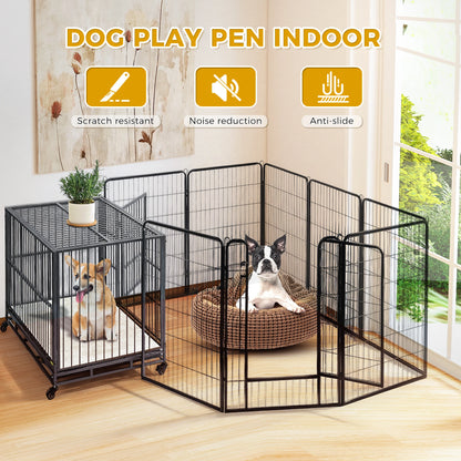 Playpen with Door, Outdoor/Indoor Foldable