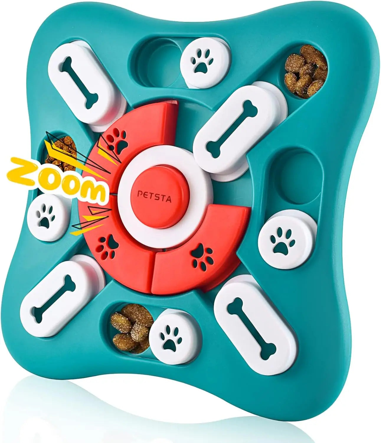 Interactive Dog Puzzle Toys for Brain Stimulation, Treat Dispensing