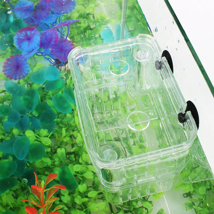 Fish Breeding Isolation Box Double Guppies Hatching Incubator