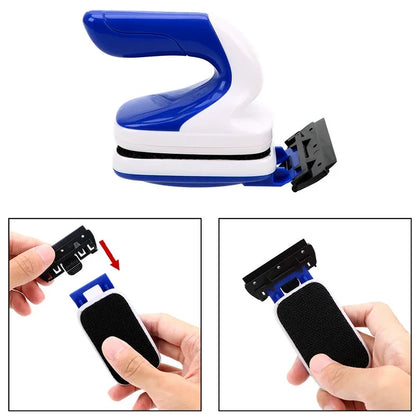 Magnetic Brush Fish Tank Algae ScraperFloating Magnetic Brush Aquarium Cleaning Tool Strong Suction