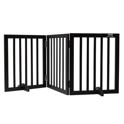 Freestanding Pet Gate Expandable Dog Barrier