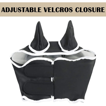 Anti Fly Stretchy Knitted Mesh Mask