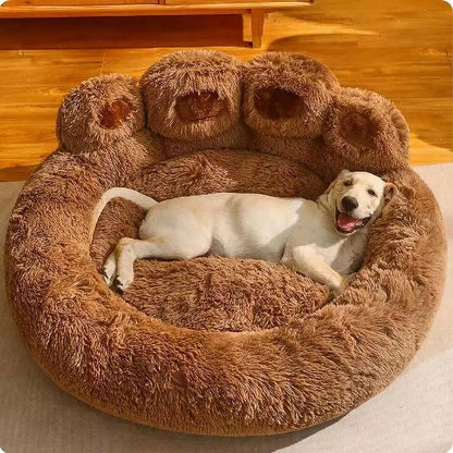 Winter Hot Cute Bear Paw Shaped Pet bed,