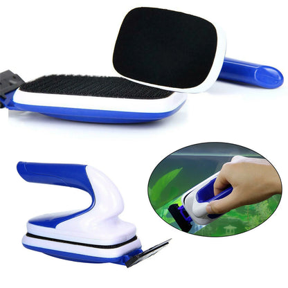 Magnetic Brush Fish Tank Algae ScraperFloating Magnetic Brush Aquarium Cleaning Tool Strong Suction