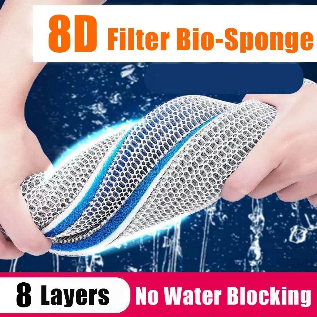 12D 8D Aquarium Filter Bio Sponge
