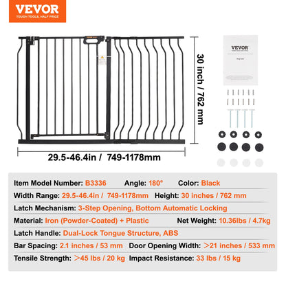 Baby Gate 28/30/36 Inches