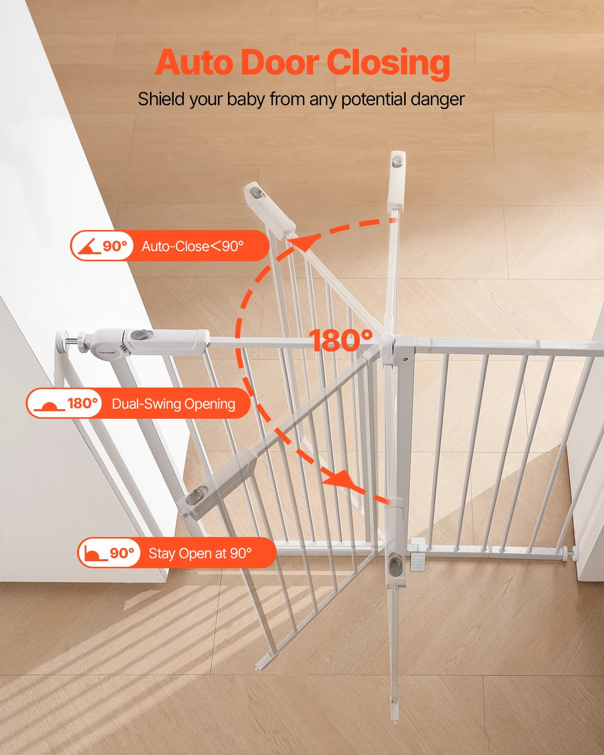 Baby Gate 28/30/36 Inches