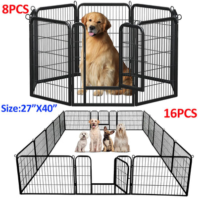 Playpen with Door, Outdoor/Indoor Foldable