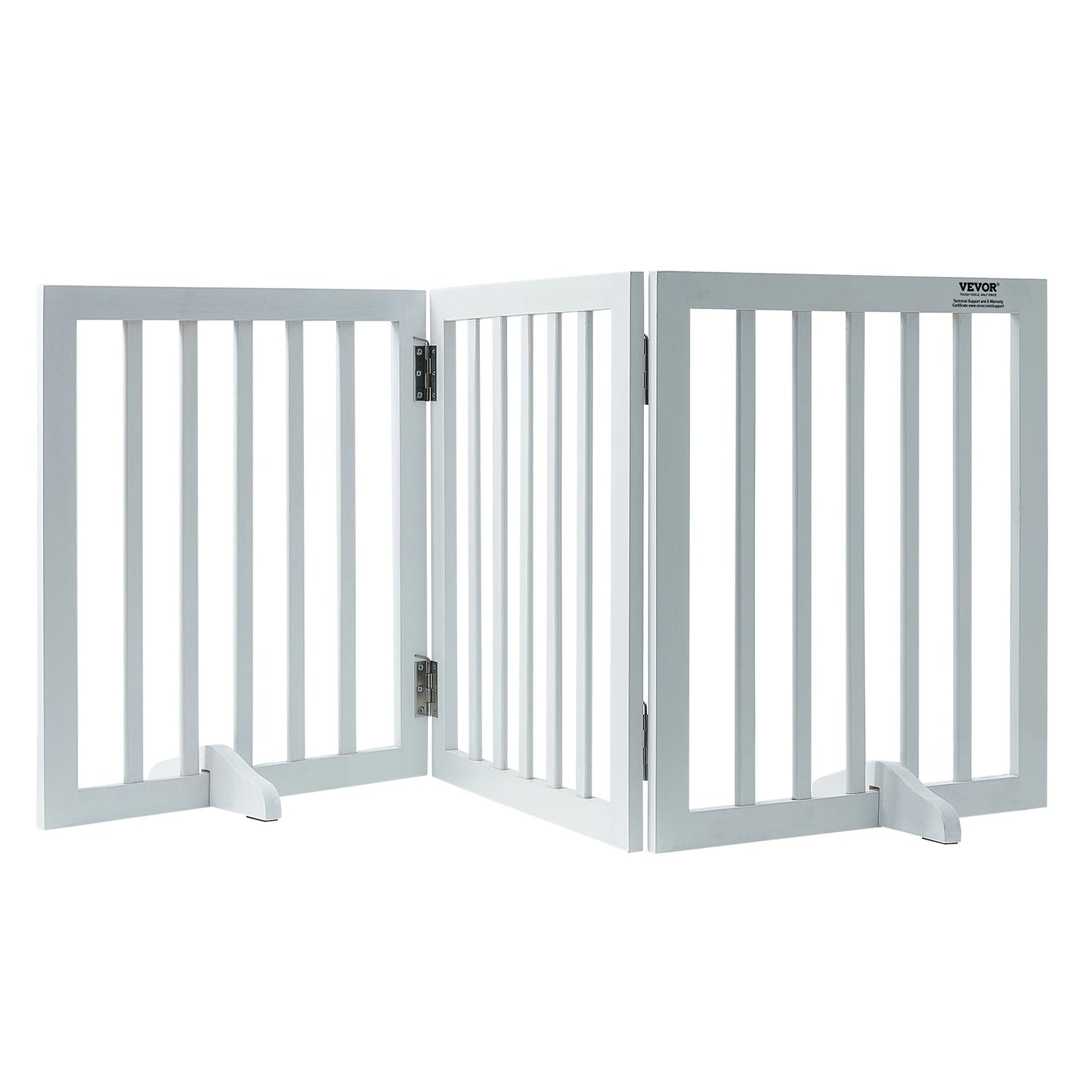 Freestanding Pet Gate Expandable Dog Barrier