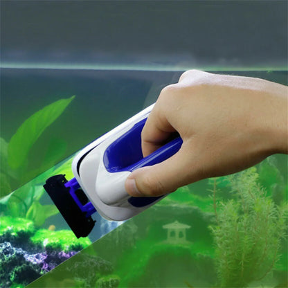 Magnetic Brush Fish Tank Algae ScraperFloating Magnetic Brush Aquarium Cleaning Tool Strong Suction