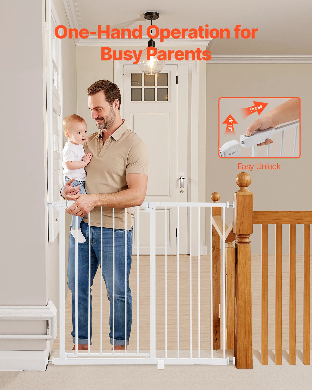 Baby Gate 28/30/36 Inches