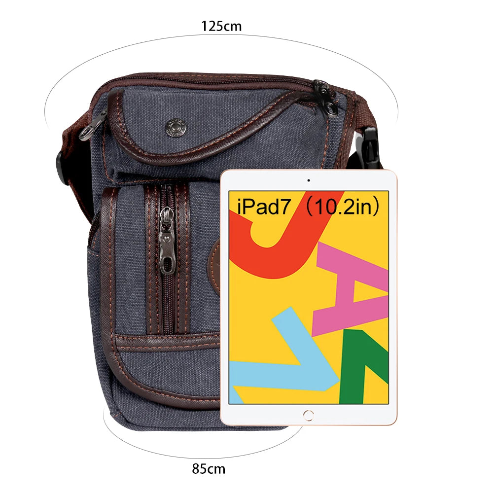 Portable Equestrian Drop Leg Bag Large Capacity